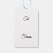 Sapphire Dreams Geschenkanhänger (Rückseite)