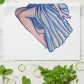 Sapphire Fairy Geschirrtuch (Gefaltet)