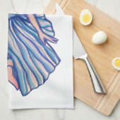 Sapphire Fairy Geschirrtuch (Viertel Falte)