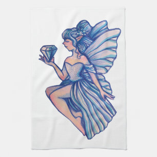 Sapphire Fairy Geschirrtuch