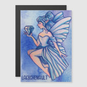 Sapphire Fairy Magneteinladung (Vorne/Hinten)