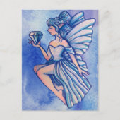 Sapphire Fairy Postkarte (Vorderseite)