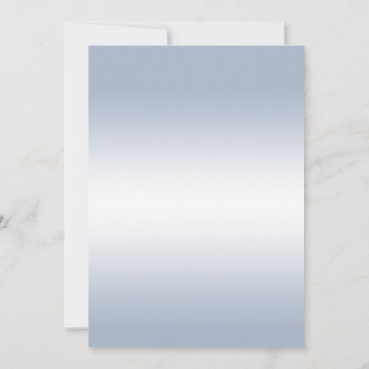 Sapphire Gem Bow & Ribbon 45 Jahre Hochzeit Save The Date (Rückseite)