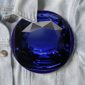 Sapphire Gemstone Blue Button (Beispiel)