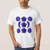 Sapphire Gemstone Blue T-Shirt (Vorderseite)