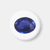 Sapphire Gemstone Magnet (Vorne)