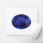 Sapphire Gemstone Mousepad (Mit Mouse)