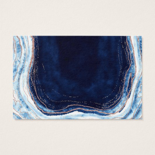 Sapphire Geode Agate Website UAWG Insert Cards (Rückseite)