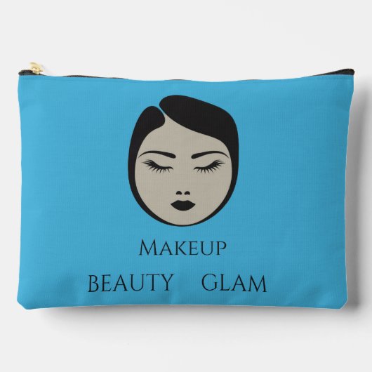 Sapphire Glam Zubehörtasche (Vorderseite)