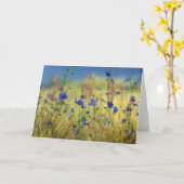 Sapphire & Gold Card Karte (Gelbe Blume)