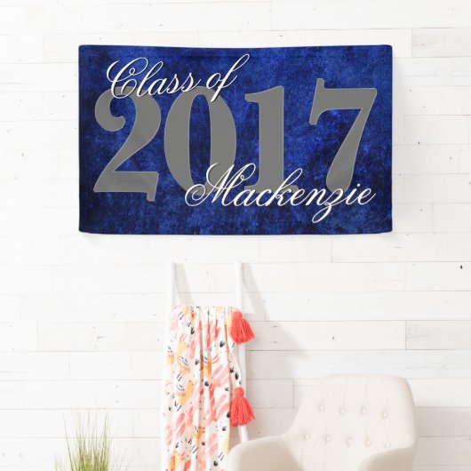 Sapphire Grad | Blue Royal Cobalt Banner (Insitu)
