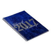 Sapphire Grad | Blue Royal Cobalt Notizblock (Rechte Seite)