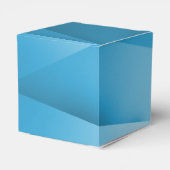 Sapphire Jewel Tones Gastgeschenk Hochzeit Boxes Geschenkschachtel (Rückseite)