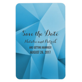 Sapphire Jewel Tones Save the Date Flexi Magnet