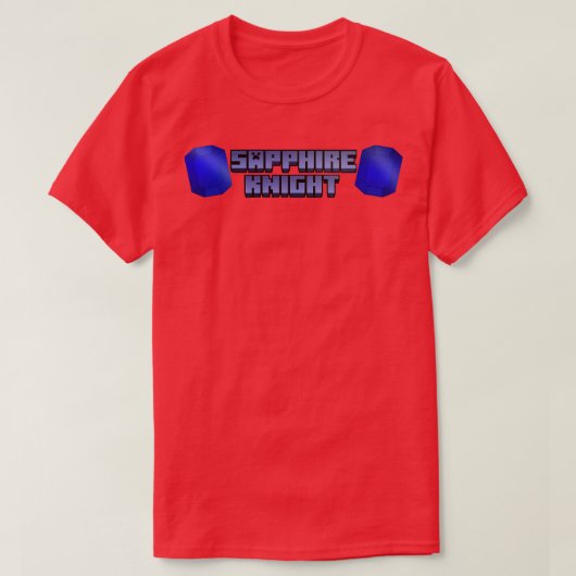 Sapphire Knight Merch T-Shirt (Design vorne)