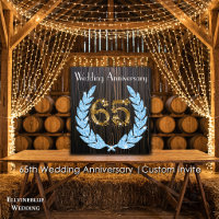 Sapphire Laurel Gold 65. Hochzeitstag