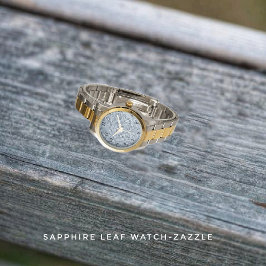 Sapphire Leaf Watch Armbanduhr