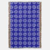 Sapphire Mandala Decke (Vorderseite Vertikal)