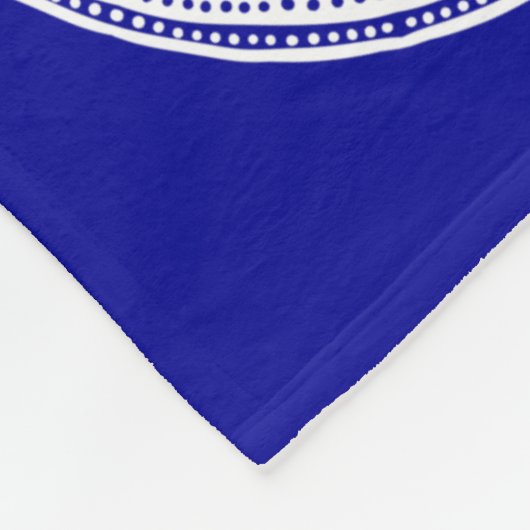 Sapphire Mandala Fleecedecke (Ecke)