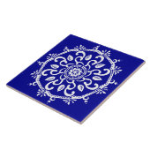 Sapphire Mandala Fliese (Seite)