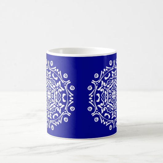 Sapphire Mandala Kaffeetasse (Mittel)