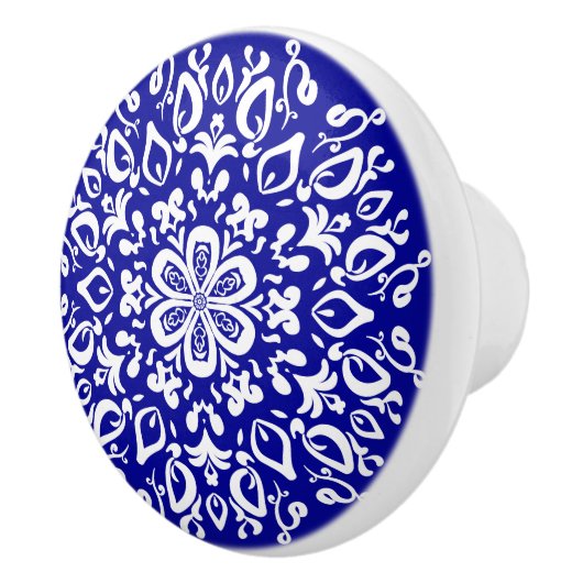 Sapphire Mandala Keramikknauf (Rechts)