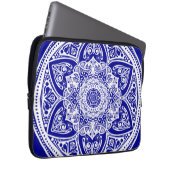 Sapphire Mandala Laptopschutzhülle (Vorne Rechts)