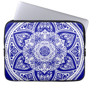 Sapphire Mandala Laptopschutzhülle