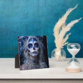 Sapphire Moon Calavera – Blauer himmlischer Tag de Fotoplatte (InSitu)