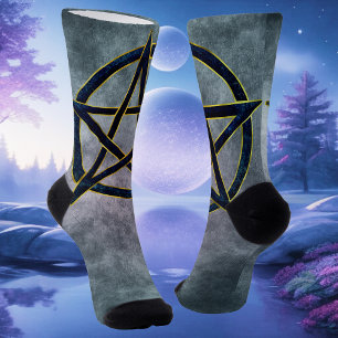 Sapphire Pentagram: Das Portal zur göttlichen Weis Socken
