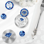 Sapphire Personalisiert 65 Jahre Jubiläum Confetti Konfetti