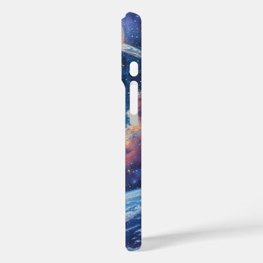 Sapphire Planet Symphony Case-Mate iPhone Hülle (Rückseite / Links)