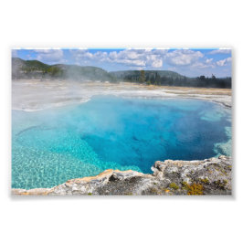 Sapphire Pool, Yellowstone Nationalpark Fotodruck