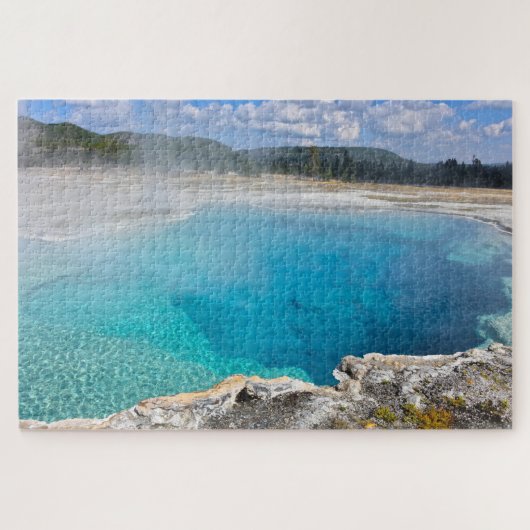 Sapphire Pool, Yellowstone Nationalpark Puzzle (Horizontal)