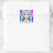 Sapphire Princess Portrait Sticker Design (Tasche)