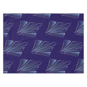 Sapphire Rays Tischdecke (Vorderseite (Horizontal))