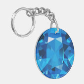 Sapphire Schlüsselanhänger (Vorderseite links)