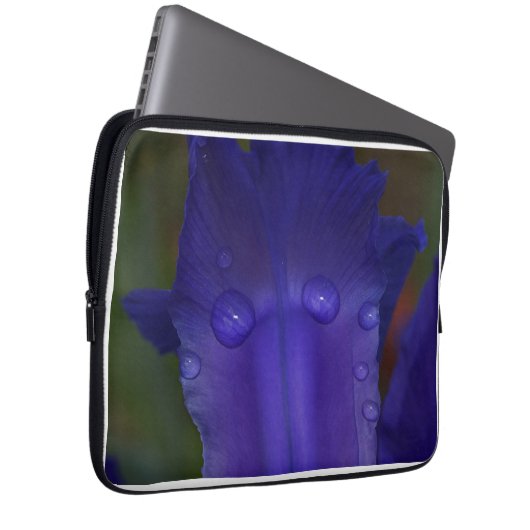 Sapphire Serenity Laptopschutzhülle (Vorne Rechts)