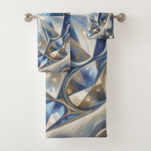 Sapphire – The Stone of Truth and Wisdom´3 Badhandtuch Set