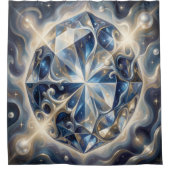 Sapphire – The Stone of Truth and Wisdom´3 Duschvorhang (Vorderseite)