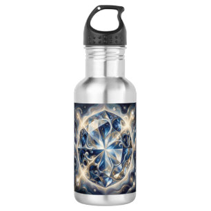 Sapphire – The Stone of Truth and Wisdom´3 Edelstahlflasche