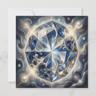 Sapphire – The Stone of Truth and Wisdom´3 Feiertagskarte