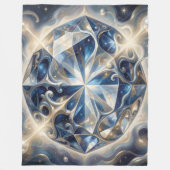 Sapphire – The Stone of Truth and Wisdom´3 Fleecedecke (Vorderseite)