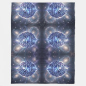 Sapphire – The Stone of Truth and Wisdom´4 Fleecedecke (Vorderseite)