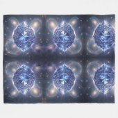 Sapphire – The Stone of Truth and Wisdom´4 Fleecedecke (Vorderseite (Horizontal))