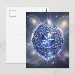 Sapphire – The Stone of Truth and Wisdom´4 Postkarte