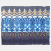 Sapphire – The Stone of Truth and Wisdom´5 Fleecedecke (Vorderseite (Horizontal))
