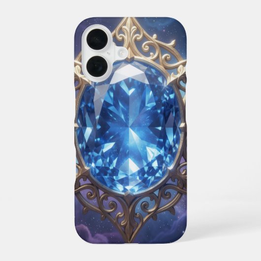 Sapphire – The Stone of Truth and Wisdom´5 iPhone 16 Hülle (Rückseite)