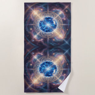 Sapphire – The Stone of Truth and Wisdom´6 Strandtuch