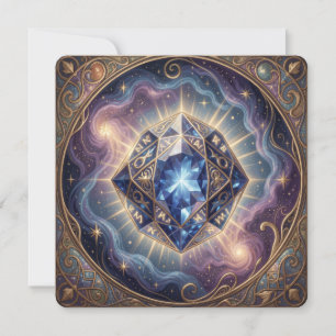 Sapphire – The Stone of Truth and Wisdom´7 Feiertagskarte